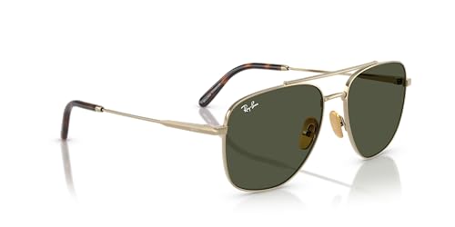 Image of Ray-Ban Unisex Rb8097 William Titanium Square Sunglasses