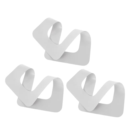 Milisten 3 Piezas De Parches para Montaje De Aletas De Kayak Clip para Aletas De Tabla De Surf Soporte De Surf De Calcomanía De Tabla De Paddle Adaptador