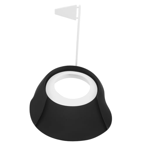 BRIGHTFUFU Golf Putting Cup 1 Set Plastic Putting Cup Flags Training Putters for Games