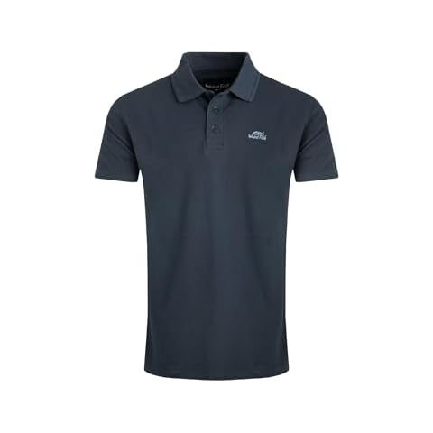 Weird Fish Giles Pique Polo Shirt in Navy Cover