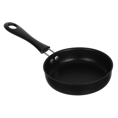 JECOMPRIS Sartén Mini Antiadherente para Huevos Fritos Diseño Portátil y Calentamiento Rápido y Distribución Uniforme de Calor para Cocinar Casa o Llevar de Viaje