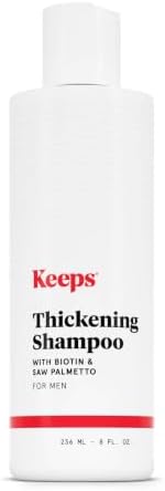 Keeps Thickening Shampoo for Men, 8 Oz