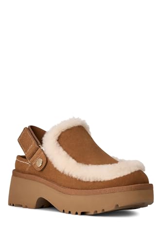 UGG Women's Esmee Clog Shoe, Chestnut, 9 - image 4