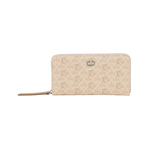 Gerry Weber Aeon Purse L Beige : portefeuille long aux finitions raffinées