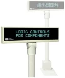 Amazon.com: POLE DISPLAY 11.25MM 2X20 RS232 BLACK LOGIC CONTROLS ...