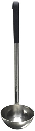Vollrath 8 oz Stainless Steel Ladle w/ Black Kool-Touch® Handle