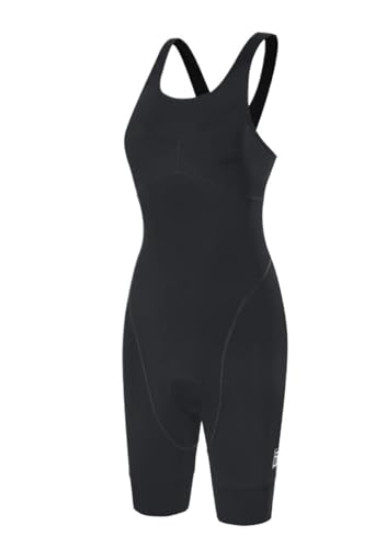 Cuissard à bretelles de cyclisme femme pour la course à pied et la natation