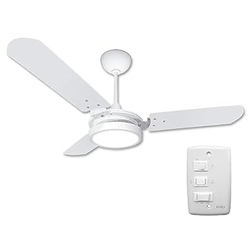 Ventilador De Teto Potente 150w Branco 127v Valen Led Ventex