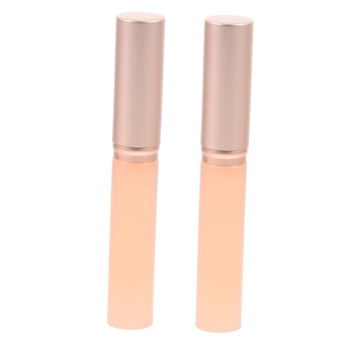 FOYTOKI Silicone Lip Brush Set 2 Pack Makeup Applicator for Lipstick Easy to Carry Lip Gloss w