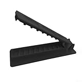 Springwillfly Kebab de construcción de plástico grueso, perfecto para carne y verduras en casa (negro)