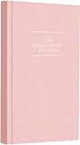 The Gratitude Journal for More Happiness, Optimism, Affirmation & Reflection - An Effective Manifestation Guide Journal, Undated Daily Journals for Women & Men （Pink）