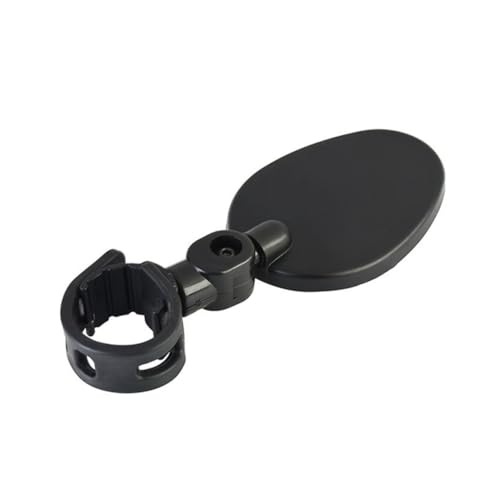 SOPOTUTU Espejos Retrovisores para Bicicleta Manillar Ajustables Resistente a Ángulo y Compactos para Manillares de Negro