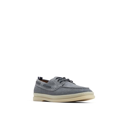 Ted Baker Cromerr Mens Boat Shoes in Grey3