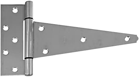 National Hardware N342-832 BB285 Extra Heavy T Hinge in Stainless Steel,10 Inch