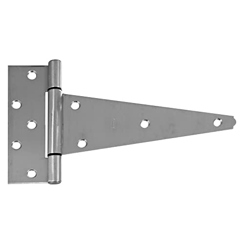 National Hardware N342-832 BB285 Extra Heavy T Hinge in Stainless Steel,10 Inch