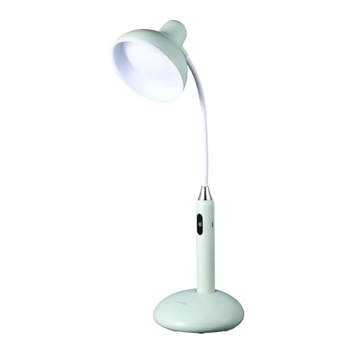 VAVOFO Wireless Touch Control Desk Lamp 6781-2700-7000K Color Temperature, 700LM, Eye-Caring LED Desk Light with USB-C Charging, Adjustable Brightness, 360° Gooseneck, 2.5hrs Wireless Use (Green)