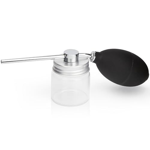 Diatomaceous Earth Powder Duster Garden Duster Applicator Puffer Dispenser Spreader to Diatomaceous Earth with Metal Tube Spray Bottle for Organic Gardening Agricultural Supply