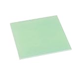 Premium-Glasfaserplatte, Glasfaserplatte, hellgrüne Platte, Harzglasfaser, for 3D-Drucker, Glasfaserplattenzubehör (Farbe: 1 mm, Größe: 250 x 250 mm)(0.5mm,100x100MM 2PCS)