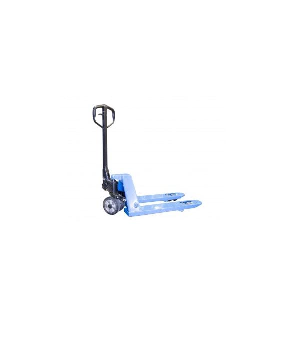 Transpalette Manuel 2500 kg LF 800 mm boggies polyuréthane Fimm