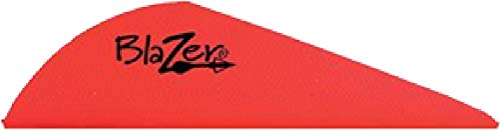 100 - Pk. Bohning Blazer Vanes, FLUOR RED