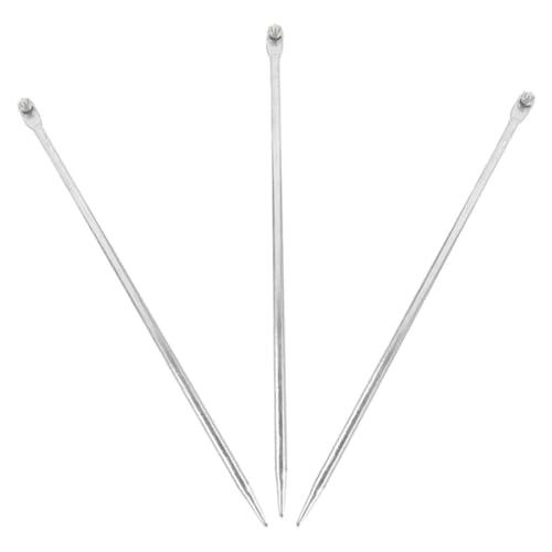 Hemobllo Varillas de Puesta a Tierra Galvanizadas 3 Piezas para Cercas Eléctricas y Protección de Generadores en Instalaciones Domésticas