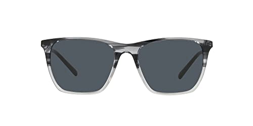 Lunettes de soleil Brooks Brothers BB5045 homme monture carrée bleu gris taille 56 mm