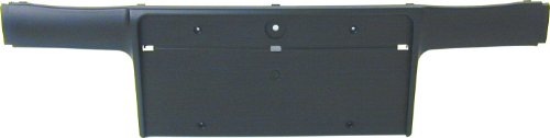 Support de plaque d'immatriculation avant 51111977305 piece de rechange carrosserie noire
