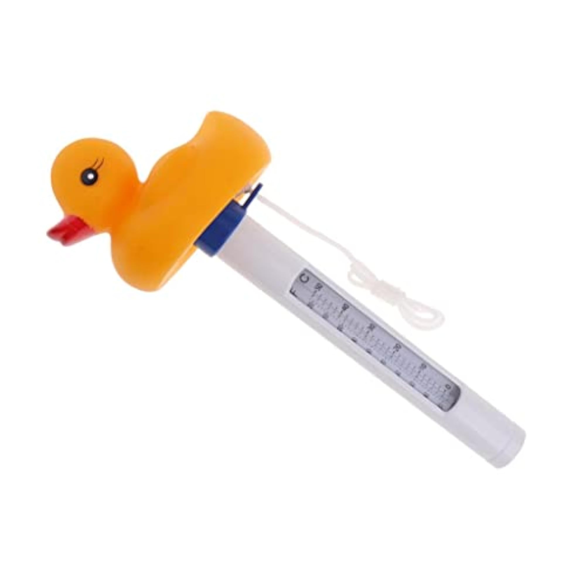 Floating Pool & Spas Thermometer with Rope Duck