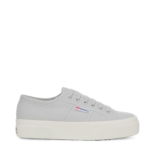 Image of Superga 2740 Platform Sneakers for Men and Women - Iconic Italian Men's and Women's Tennis Shoes with Breathable Canvas Upper, Non Slip Rubber Sole