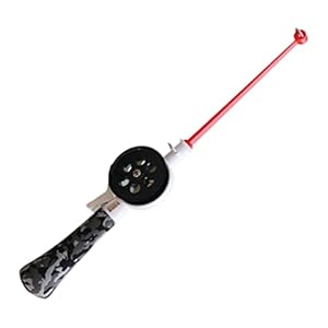 IJsvisstang, ijsvissersstang Wintergarnalen Krab paal met haspelkinderen draagbaar zwembad krabbenstang, visstang