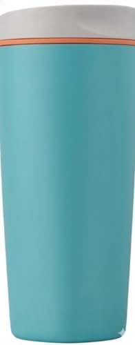 Image of EasySip Slider Insulated Stainless Steel Coffee Tumbler, Reusable Hot & Iced Coffee Travel Mug, Leak-Proof BPA-Free Cup (Sea Green, 20 oz)