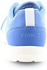 Vionic Women's Brisk Norelle Lace-Up Leisure Sneaker - Supportive Walking Sneakers That Include Three-Zone Comfort with Orthotic Insole Arch Support, Medium and Wide Fit Azure 8.5 Medium US | Image 3