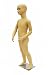 (PS-KD-5+WG-M10-30A) ROXYDISPLAY™ Plastic Child Mannequin. 5 Years old, standing pose. Turnable arms with One free Wig