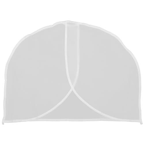 IMIKEYA Lot de 5 housses de vêtements en Peva avec motif épaule pour manteaux et costumes pour rangement de placard, convient pour la maison et les hôtels