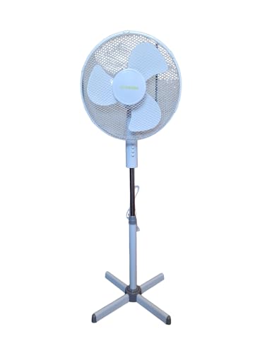 elecsan Ventilador de pie 16'-40cm, bajo consumo, oscilante