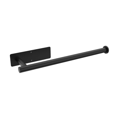 Ibergrif M34055B Black Kitchen Roll Holder Cover