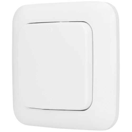 Interruttore da Parete Senza Fili - Funzionamento a Batteria - Plug & Connect - Smartwares - SH4-90162, Bianco