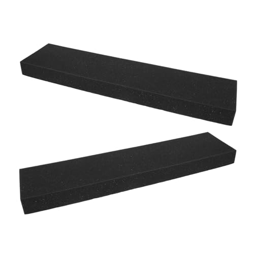 Abaodam 2Pcs Car Tire Noise Reduction Foam Pads, Flame Retardant Soundproofing Material, 120Mm Wide Automotive Sound Deadening Insulation Mats for Wheel Wells and Door Panels
