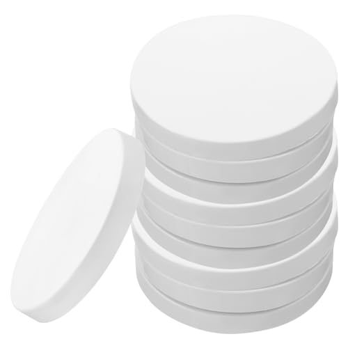 Sosoport Wooden Stake Protection Cover 10pcs PVC Dock Post Covers Marine Dock Piling Caps White