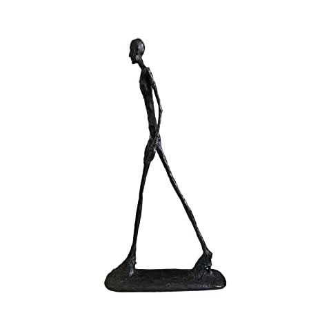 Siunwdiy Escultura de Bronce Giacometti Hombre Caminando Cover