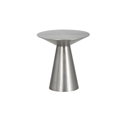 WFchenj222-6 Mesa de Centro, Mesa Redonda pequeña, Mesa Auxiliar Sencilla extraíble de Metal, Mesa de Centro Junto al sofá, Mesa de Centro pequeña, Mesa pequeña for el hogar Mesa Auxiliar(Medio)