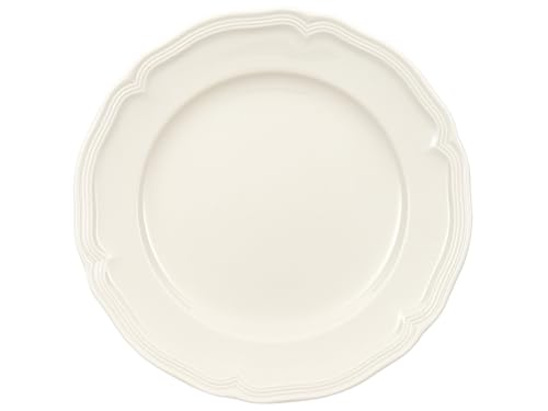 Villeroy & Boch Manoir Salad Plate, Premium Porcelain, Made in Germany, 8.25in, White by Villeroy & Boch - Used condition - US$18.99