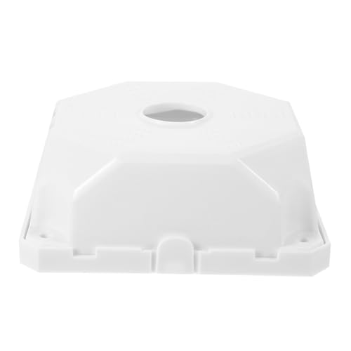 HOMSFOU Outdoor Junction Box Holder Wall-Mounted Cable Organizer for Extension Cords Ceiling Mount Connection Box for Lawn and Garden Tools Secure Electric Connection Storage