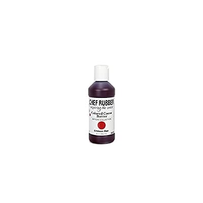 Chef Rubber Crimson Red Colored Cocoa Butter