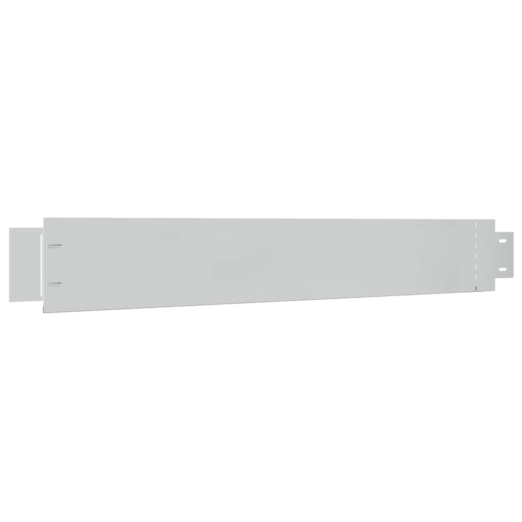 EBZFASO Steel Lawn Edging, Steel Edging 14 Galvanised Garden Border Of 10,15,20(15 Set)