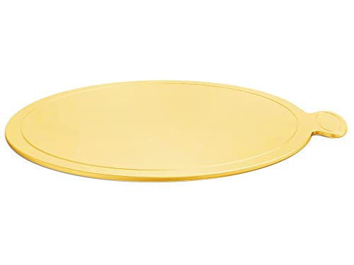 100 Pcs Gold Cake Boards - Mini Round Cake Cardboard, 3.5 Inch for Mousse, Cupcake, Dessert, Decorating, 8cm