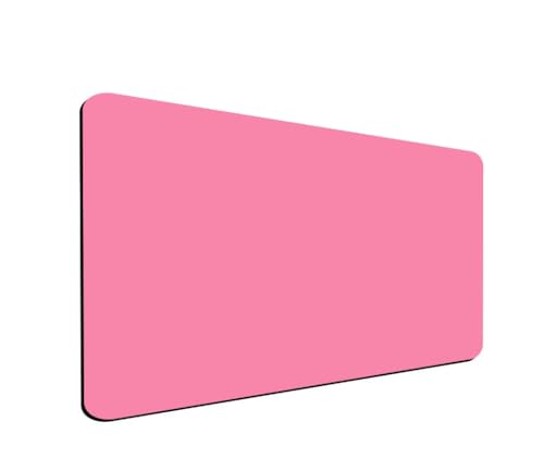 Image of ON TREND Premium Extended Mouse Pad, Large Premium Desk Mat Anti Skid Rubber Base for Desktop Laptop PC Office Gaming (Size- 23 X 11 x 0.12 Inch) (Pink)