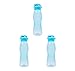 Produktbild Culinario 3 Stück Trinkflasche Flip Top, BPA-frei, 700 ml Inhalt, hellblau