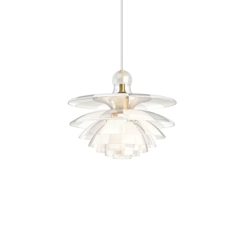 Lustre tête unique LED au design moderne minimaliste