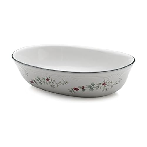 Pfaltzgraff Winterberry Oval Vegetable Bowl, 1.5 quart, Assorted Pfaltzgraff Winterberry Oval Vegetable Bowl, 1.5 quart, Assorted